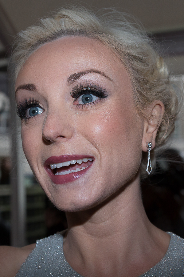 Image shows Helen George an image from Wikipedia